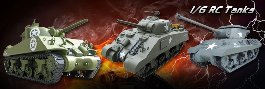 Giant 1/6 Scale RC Tanks at Incredible Price