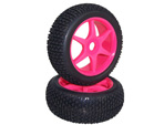 1/8 Buggy Tire & Wheel Set