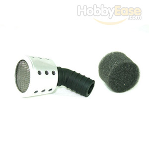 Silver Aluminum 1/10 Air Filter(Taper)