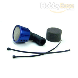 Blue Aluminum 1/8 Air Filter(Taper)