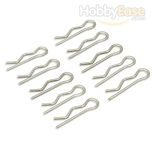 Plated Small-ring Large Body Clips 10PCS
