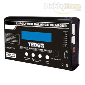 Black Li-Polymer Balance Charger