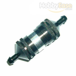 Black Aluminum 1/8 Fuel Filter