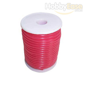 Red Silicone Fuel Line-15m