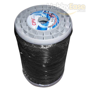 Black Silicone Fuel Line-60m/200'