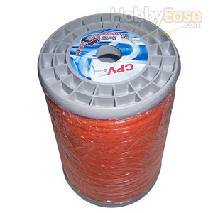 Orange Silicone Fuel Line-60m/200'