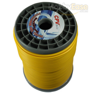 Yellow Silicone Fuel Line-60m/200'