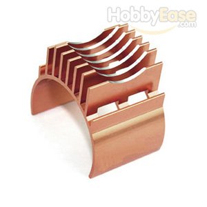 Brown Aluminum Motor Heat Sink(for 540,550,560 motor)