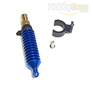 Blue Aluminum Nitro Engine Negative Pressure Tube Heat Sink(Ø12*63mm)