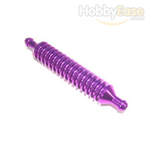 Purple Aluminum Nitro Engine Negative Pressure Tube Heat Sink(Ø10*63mm)