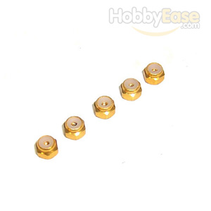 Golden Aluminum 2mm Lock Nut