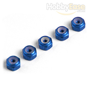 Blue Aluminum 2mm Lock Nut