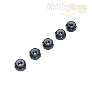 Black Aluminum 4mm Lock Nut