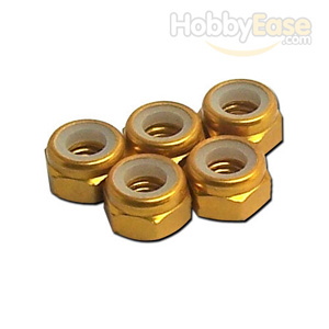 Golden Aluminum 5mm Lock Nut