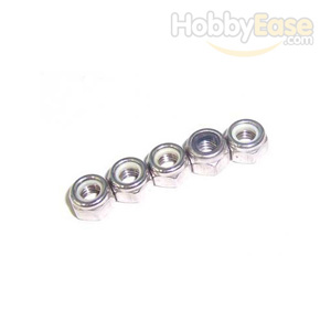 6.35mm(1/4") Steel Lock Nut(5pcs)