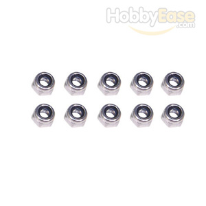 M4 Iron Lock Nuts(10pcs)