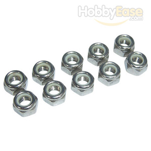 Stainless Steel 6mm Lock Nut(10pcs)