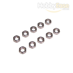 Stainless Steel 3mm Nut(10pcs)