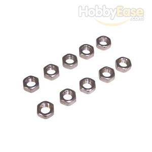 Stainless Steel 4mm Nut(10pcs)