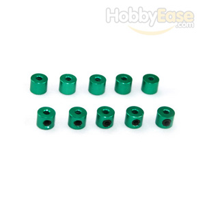 Green Aluminum Throttle Collars 10PCS