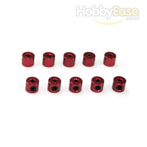 Red Aluminum Throttle Collars 10PCS