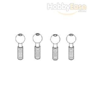 M5 ball head screw 4pcs