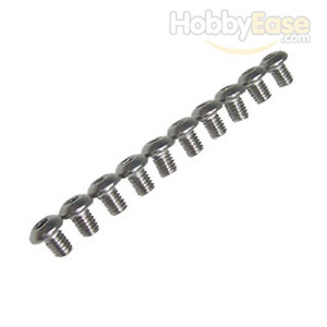 M3*4 Stainless Steel Button Head Hex Screws(10pcs)