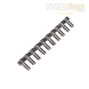 M3*6 Stainless Steel Flat Head Hex Screws(10pcs)