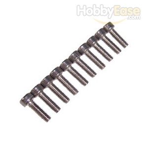 M3*8 Stainless Steel Flat Head Hex Screws(10pcs)