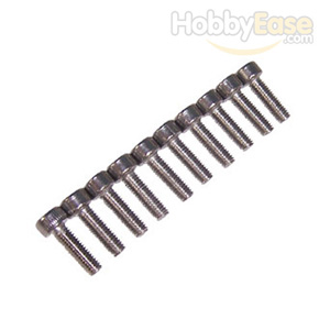 M3*10 Stainless Steel Flat Head Hex Screws(10pcs)