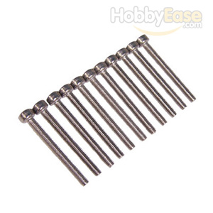 M3*30 Stainless Steel Flat Head Hex Screws(10pcs)