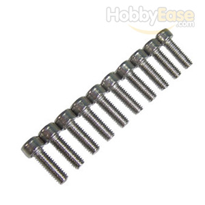 M4*12 Stainless Steel Flat Head Hex Screws(10pcs)