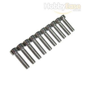 M5*16 Stainless Steel Flat Head Hex Screws(10pcs)