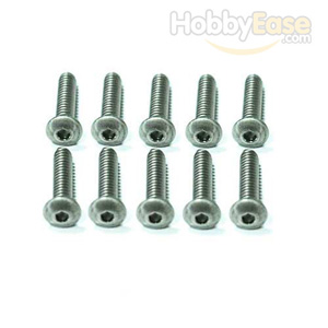 4-40*1/2 Titanium Button Head Hex Screws 10PCS