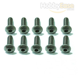 4-40*5/16 Titanium Button Head Hex Screws 10PCS