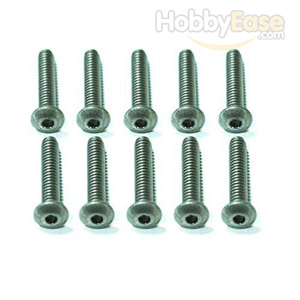 4-40*5/8 Titanium Button Head Hex Screws 10PCS