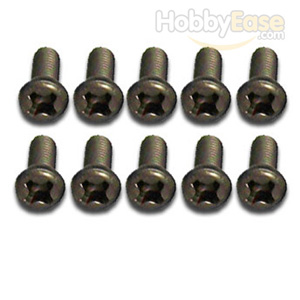 3*8PM Titanium Button Head Philips Screws 10PCS