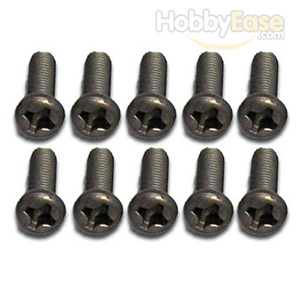 3*12PM Titanium Button Head Philips Screws 10PCS