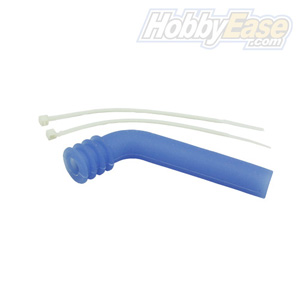 Navy 1/10 Silicone exhaust pipe deflector