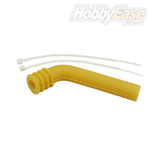 Orange 1/10 Silicone exhaust pipe deflector