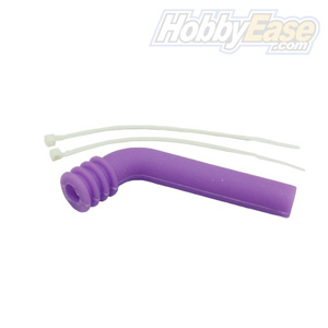 Purple 1/10 Silicone exhaust pipe deflector