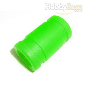 Green 1/8 silicone exhaust coupler