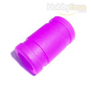 Purple 1/8 silicone exhaust coupler