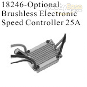 Optional Brushless Electronic Speed 25A