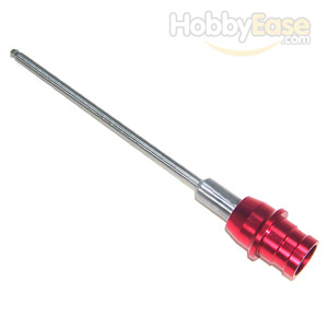 Red Aluminum One-way Starter Rod for Helicopter