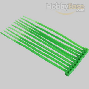Green Nylon Cable Ties (50pcs) - 3*100mm