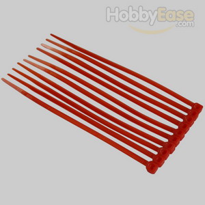 Red Nylon Cable Ties (50pcs) - 3*100mm
