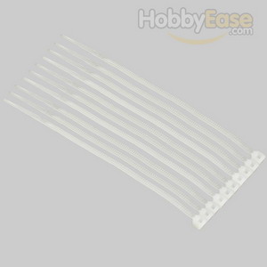 White Nylon Cable Ties (50pcs) - 3*100mm