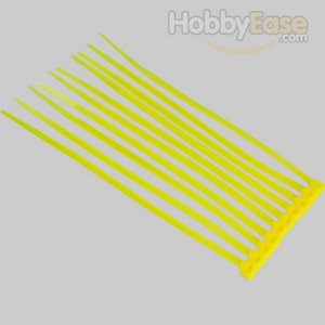 Yellow Nylon Cable Ties (50pcs) - 3*100mm