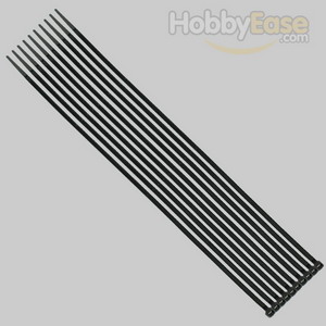 Black Nylon Cable Ties (50pcs) - 4*300mm